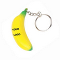 Banana Shape PU Foam Key Holders Key Chain